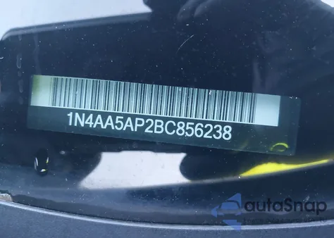 2011 Nissan Maxima 3.5 Sv из США, поврежденный, VIN 1N4AA5AP2BC856238